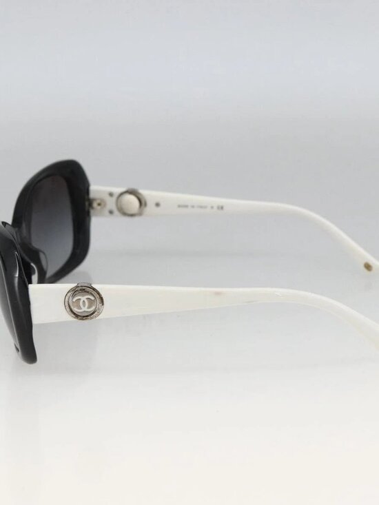 GUCCI Sunglasses plastic Black White Auth bs33727 main image 5
